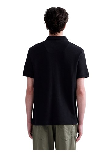 Replay CRNA POLO MAJICA OD ŽERSEJA S REPLAY NATPISOM - 3