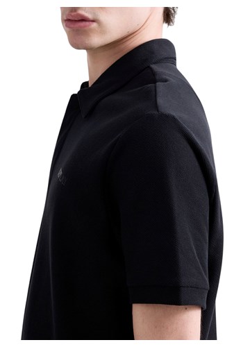 Replay CRNA POLO MAJICA OD ŽERSEJA S REPLAY NATPISOM - 4