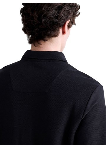 Replay CRNA POLO MAJICA OD ŽERSEJA S REPLAY NATPISOM - 5