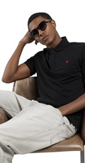 CRNA POLO MAJICA REGULARNOG KROJA - 2