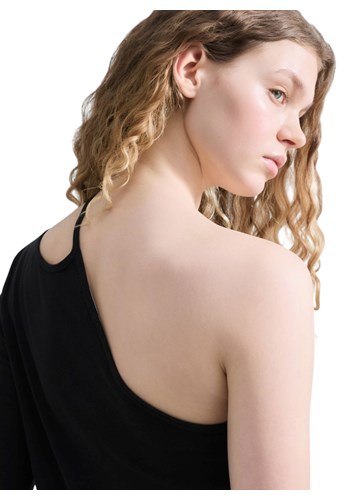 Replay CRNA REBRASTA MAJICA NA JEDNO RAME - 6