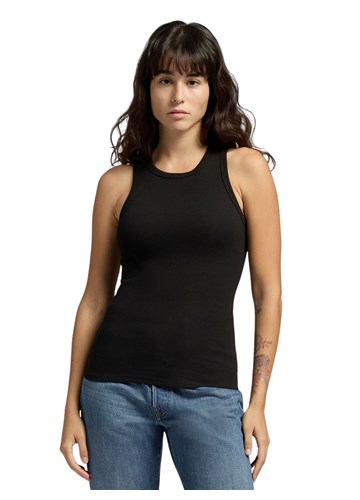 Replay CRNA REBRASTA PLETENA MAJICA BEZ RUKAVA - 2 Replay CRNA REBRASTA PLETENA MAJICA BEZ RUKAVA - 2