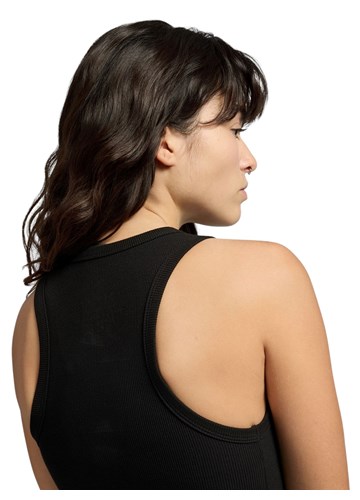 Replay CRNA REBRASTA PLETENA MAJICA BEZ RUKAVA - 6 Replay CRNA REBRASTA PLETENA MAJICA BEZ RUKAVA - 6