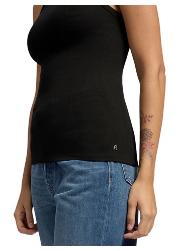 Replay CRNA REBRASTA PLETENA MAJICA BEZ RUKAVA - 7 Replay CRNA REBRASTA PLETENA MAJICA BEZ RUKAVA - 7