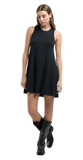 CRNA REBRASTA PLETENA MINI HALJINA - 1