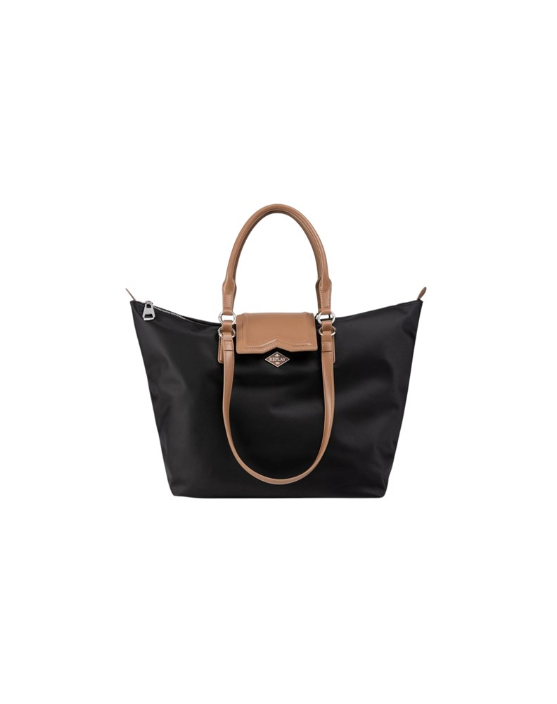 Replay CRNA SHOPPER TORBA S PREKLOPOM - 2