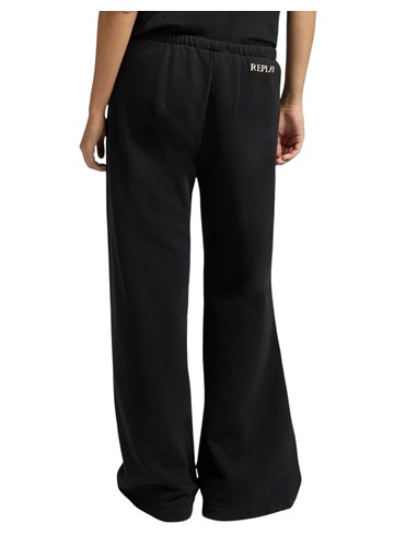 Replay CRNE SPORTSKE HLAČE S VEZICAMA - 3 Replay CRNE SPORTSKE HLAČE S VEZICAMA - 3