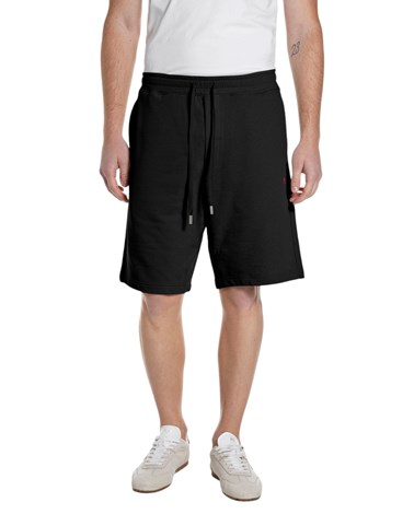 Replay crne sportske kratke hlače od frotira