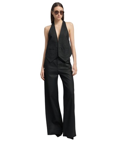 Replay crne široke jeans hlače w8248  203 979