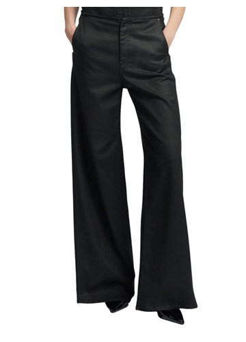 Replay CRNE ŠIROKE JEANS HLAČE W8248  203 979 - 2