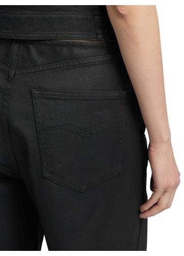 Replay CRNE ŠIROKE JEANS HLAČE W8248  203 979 - 5