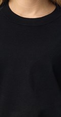 CRNI PULOVER SA SPUŠTENIM RAMENIMA - 5