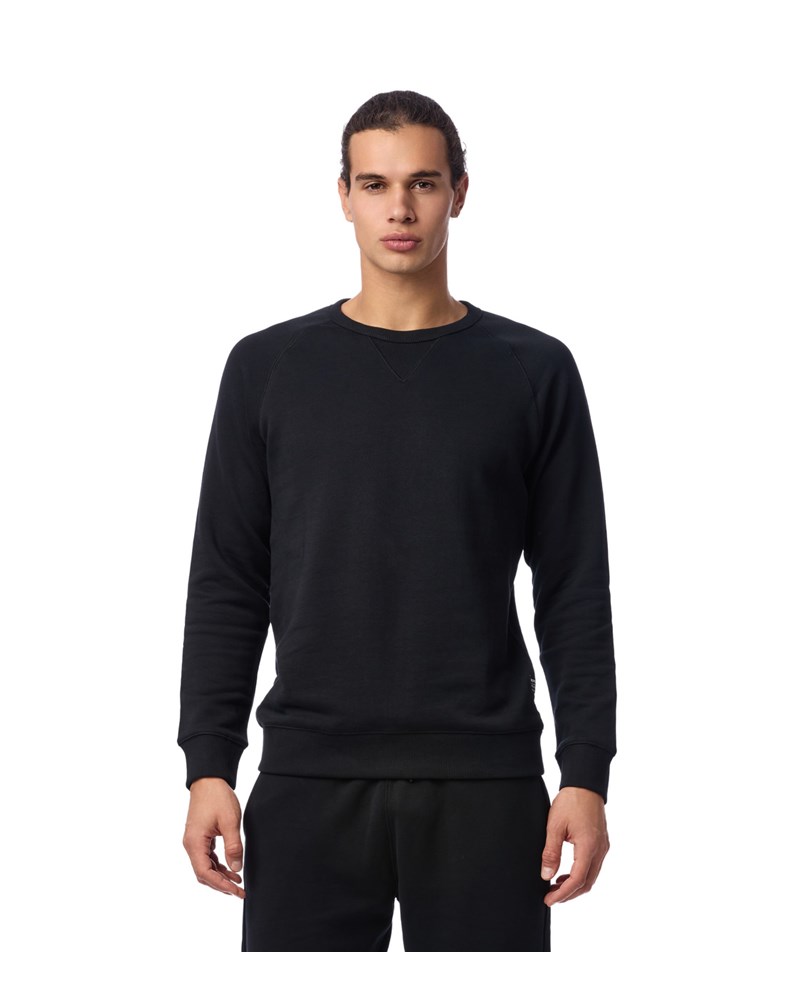 Replay CRNI SWEATSHIRT S DETALJEM NA OVRATNIKU - 2