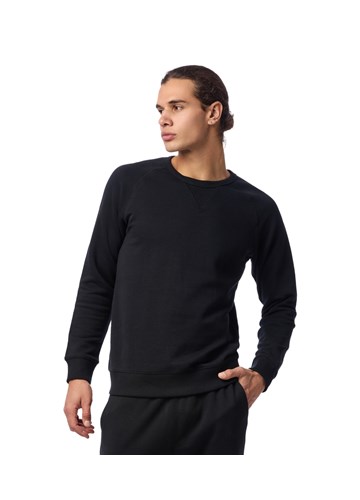 Replay CRNI SWEATSHIRT S DETALJEM NA OVRATNIKU - 3