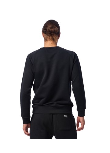 Replay CRNI SWEATSHIRT S DETALJEM NA OVRATNIKU - 4