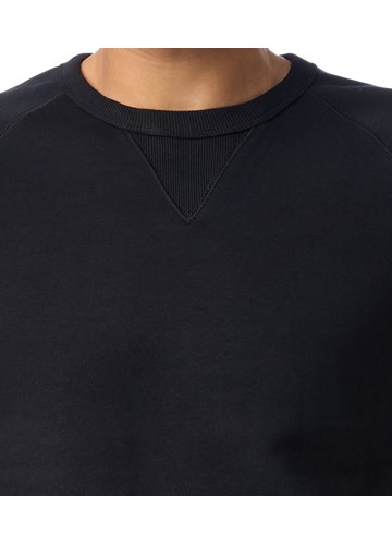 Replay CRNI SWEATSHIRT S DETALJEM NA OVRATNIKU - 5