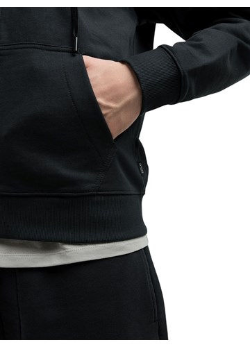 Replay CRNI SWEATSHIRT S KAPULJAČOM I IZVEZENIM LOGOM - 4 Replay CRNI SWEATSHIRT S KAPULJAČOM I IZVEZENIM LOGOM - 4