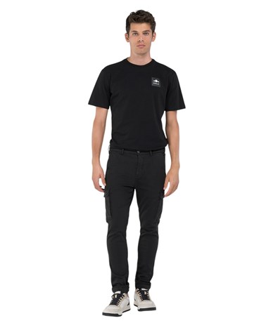 M9649E 8366197 Replay crni jaan slim fit cargo jeans Replay crni jaan slim fit cargo jeans