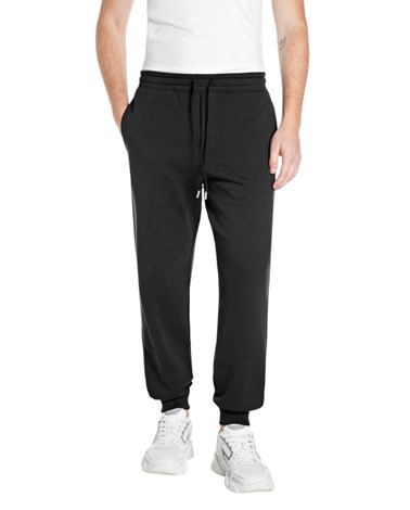 Replay crni donji dio trenirke s elastičnom pasicom