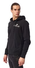 CRNI HOODIE S REPLAY ARCHIVE LOGOTIPOM - 3