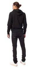 CRNI HOODIE S REPLAY ARCHIVE LOGOTIPOM - 4