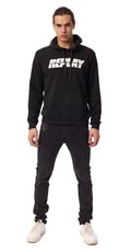 CRNI HOODIE S BOLD REPLAY NATPISOM - 1