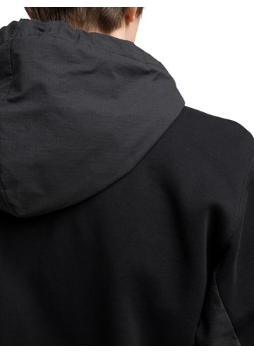 Replay CRNI HOODIE S ISPISOM SLOVA NA RUKAVU - 7