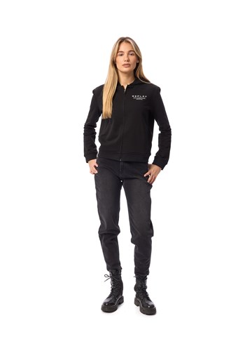 Replay CRNI HOODIE S NATPISOM REPLAY NOT ORDINARY PEOPLE - 1