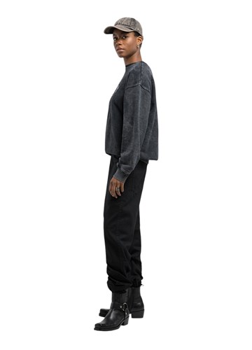 Replay CRNI ISPRANI SWEATSHIRT S NATPISOM - 2