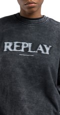 CRNI ISPRANI SWEATSHIRT S NATPISOM - 3