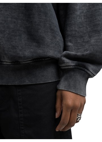 Replay CRNI ISPRANI SWEATSHIRT S NATPISOM - 4