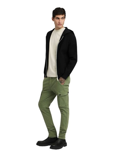 Replay CRNI KARDIGAN S KAPULJAČOM I PRINTOM - 4