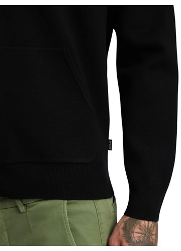 Replay CRNI KARDIGAN S KAPULJAČOM I PRINTOM - 7