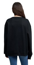 CRNI OVERSIZE SWEATSHIRT S MINI PRINTOM - 3