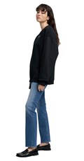 CRNI OVERSIZE SWEATSHIRT S MINI PRINTOM - 4