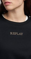 CRNI OVERSIZE SWEATSHIRT S MINI PRINTOM - 5