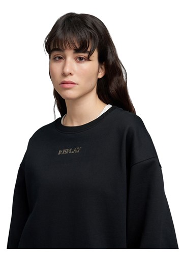 Replay CRNI OVERSIZE SWEATSHIRT S MINI PRINTOM - 7