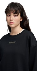 CRNI OVERSIZE SWEATSHIRT S MINI PRINTOM - 7