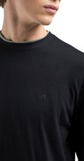 CRNI PULOVER S VEZENIM DETALJIMA - 5