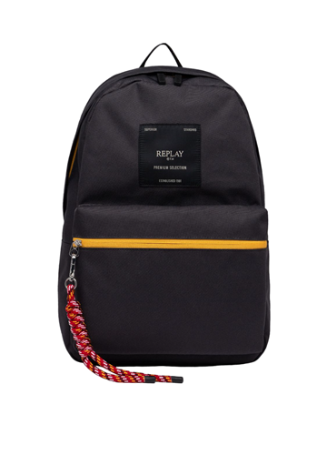 Replay CRNI RUKSAK S KONTRASTNIM DETALJIMA I UKRASNIM PRIVJESKOM  - 2