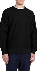 CRNI SWEATSHIRT OD ŽERSEJA S REPLAY NATPISOM - 1