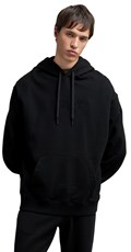 CRNI SWEATSHIRT IZVEZENIM REPLAY NATPISOM - 2