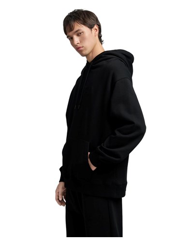 Replay CRNI SWEATSHIRT IZVEZENIM REPLAY NATPISOM - 4