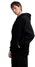 CRNI SWEATSHIRT IZVEZENIM REPLAY NATPISOM - 4