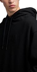 CRNI SWEATSHIRT IZVEZENIM REPLAY NATPISOM - 6