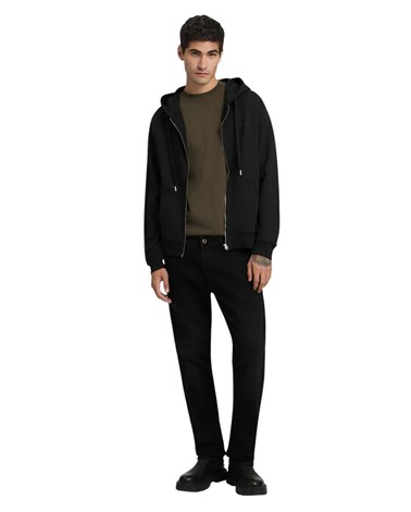 M3188  23802 Replay crni sweatshirt s kapuljačom i zatvaračem Replay crni sweatshirt s kapuljačom i zatvaračem