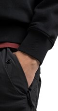 CRNI SWEATSHIRT S KONTRASTNIM NATPISOM - 6