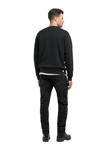 Replay CRNI SWEATSHIRT S MINI NATPISOM NA PRSIMA - 2