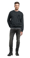 CRNI SWEATSHIRT S NATPISOM DENIM GOODS NA PRSIMA - 1
