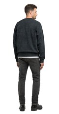 CRNI SWEATSHIRT S NATPISOM DENIM GOODS NA PRSIMA - 2